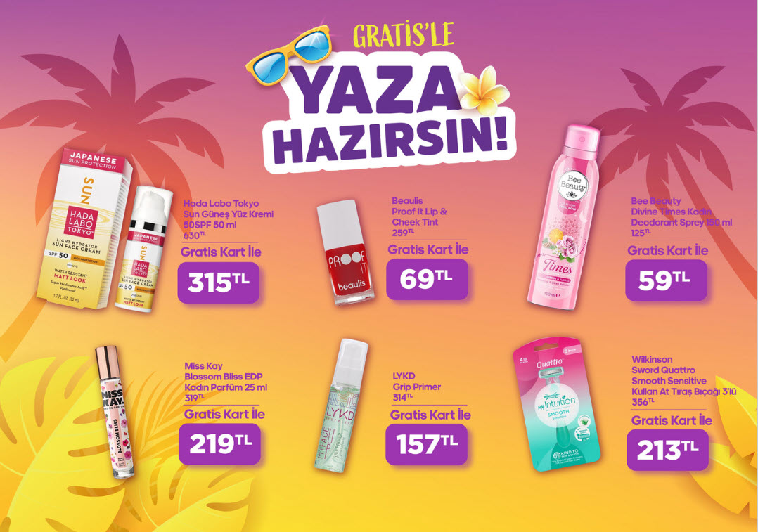 Gratis Haziran 2025 Kataloğu Aktüel Ürünleri
