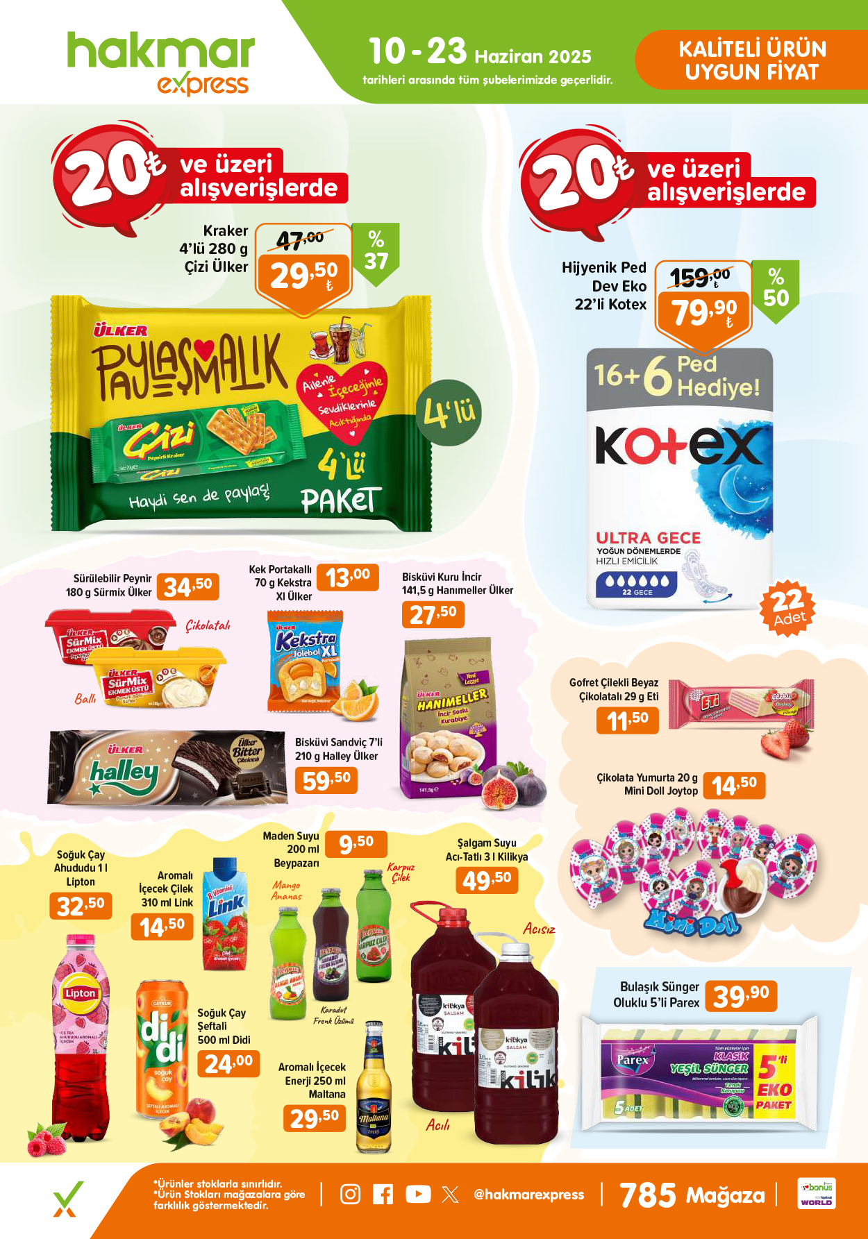 Hakmar 10 Haziran 2025 Kataloğu Aktüel Ürünleri