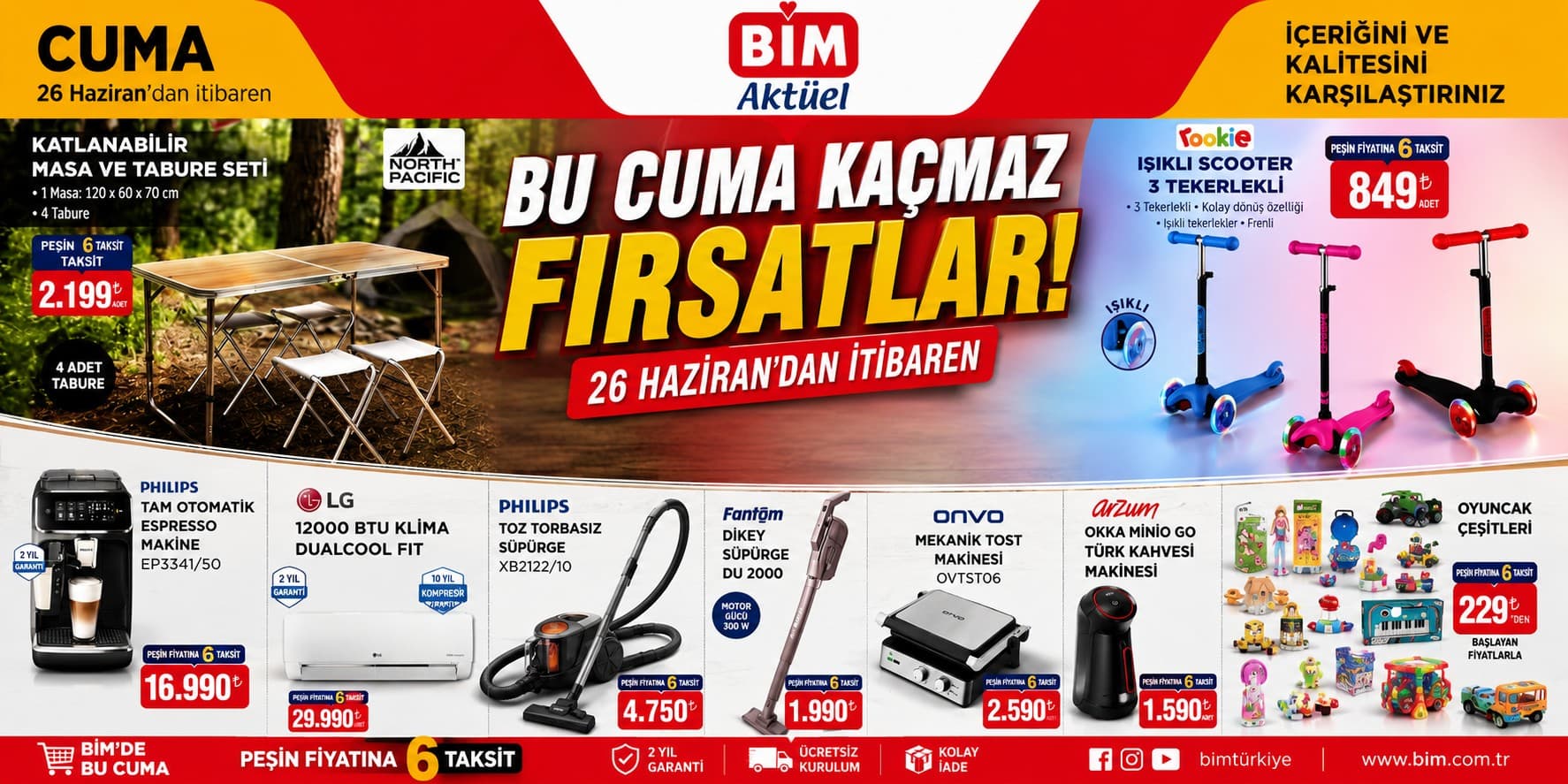 26 Haziran 2026 BİM İndirim Kataloğu: Yazın Keyfini Çıkarın, Tatil Fırsatlarını Kaçırmayın!